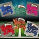 7 chenille patches